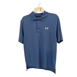 Under Armour Men’s Blue Golf Polo Shirt Size Small